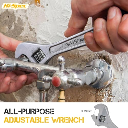 Image of Hi-Spec Basic Home Tool Kit - DIY and Repair Tool Set, Essential Tools for Home, Office or Workshop