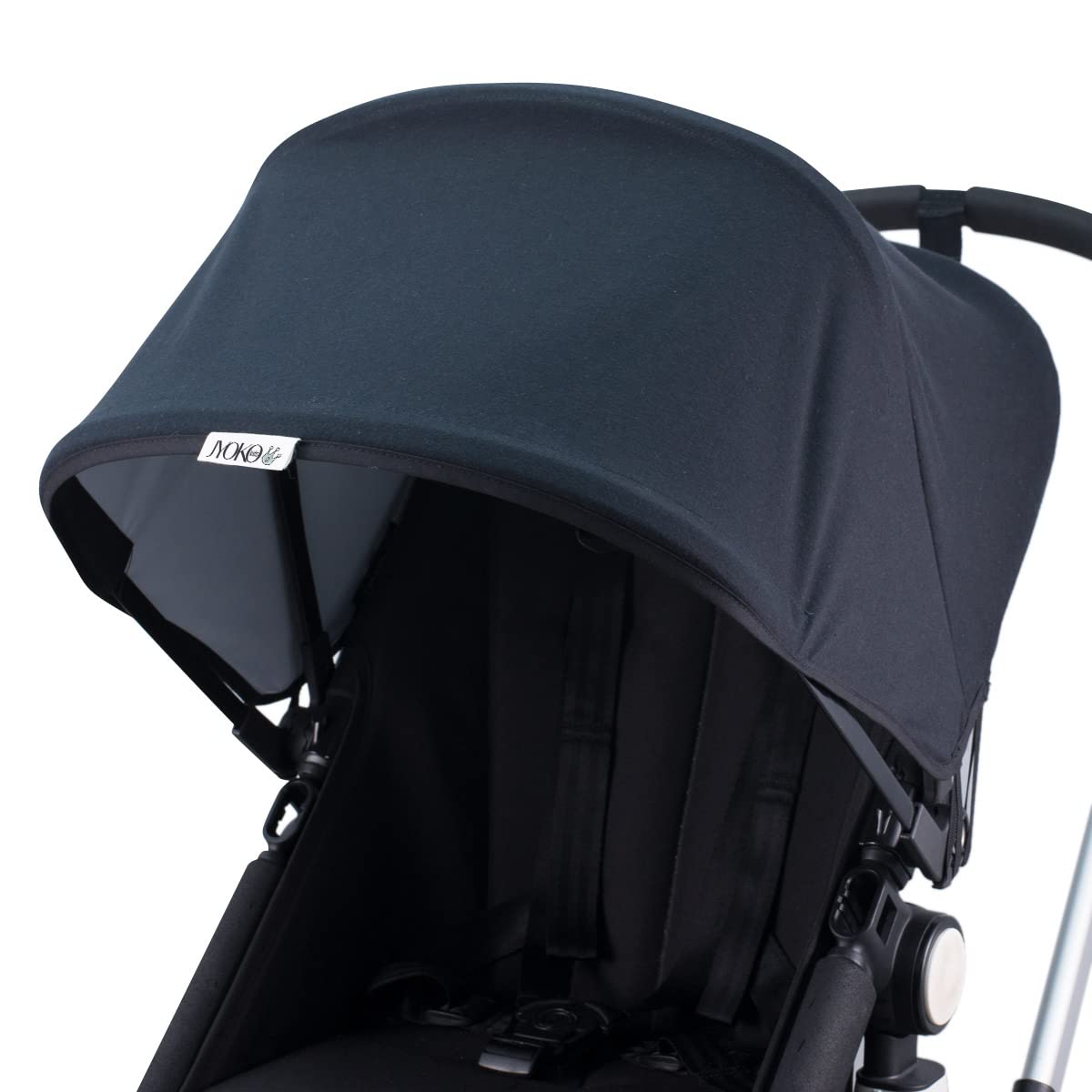 JYOKO KIDS Capota de algodon compatible con Bugaboo Cameleon 2 y 3 (BLACK SERIES)