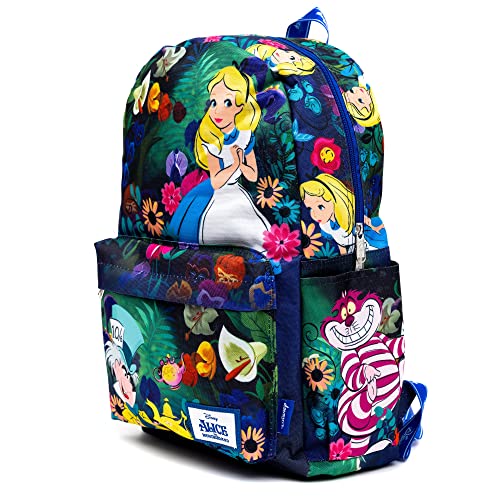 Wondapop Disney Alice in Wonderland 17" Full Size Nylon Backpack3
