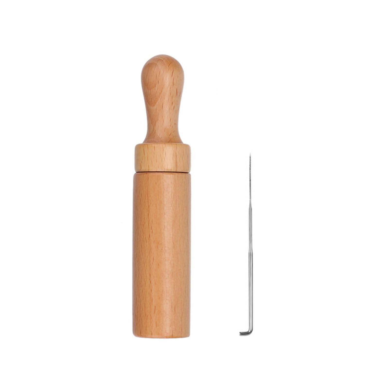 Tsophreniq Felting Needle Handle Holder Tool with for Multiple Wood Pen