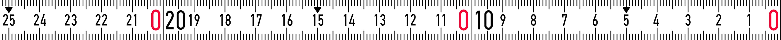 BMI 7646640005 – Metro a nastro bianco