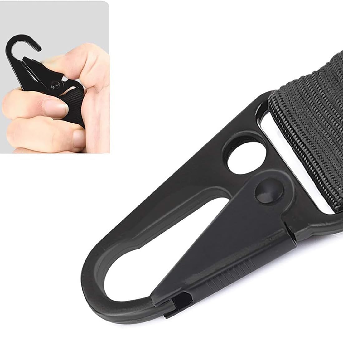 Taktischer Zweipunkt-Sling-2er-Pack Picatinny QD-Schling-Schwenk halterungen Verstellbarer Schulter Gurt für Gewehre-Schnell Spanner und Montage Basis inklusive