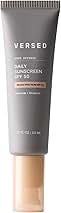 Versed Good Defense Daily Sunscreen for Face - SPF 50 PA++++ Broad Spectrum Chemical Sunscreen for All Skin Types - Lightweight & Hydrating Sun Screen - Pregnancy Safe (1.7 oz)