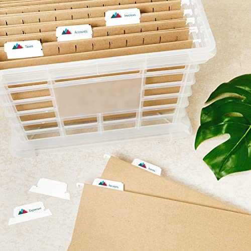Avery Printable Hanging File Folder Tabs, 1/5 Cut, White, 90 Total (5567) Weekly Ads Online