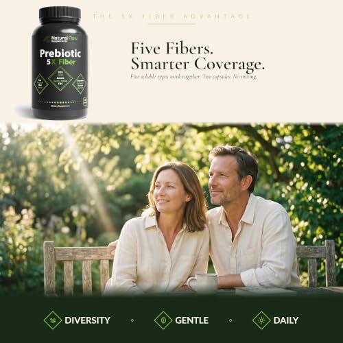 Natural Flow Supplements 5XPF Fiber Pill