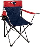 NFL New England Patriots NFL Kickoff Quad Folding Chair New England Patriots, Blue, 250lb rating
