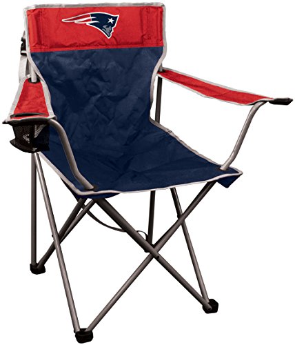 Rawlings NFL Portable Canvas Folding Kickoff Chair with Cup Holder and Carrying Case