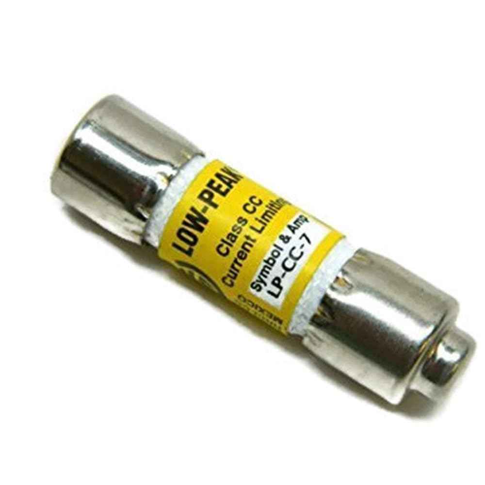 10-Pack New LP-CC-7 LP-CC-7A LP-CC 7A 600Vac Time Delay Fuse,LP-CC-7A Current Limiting Class CC Rejection Cartridge Fuses
