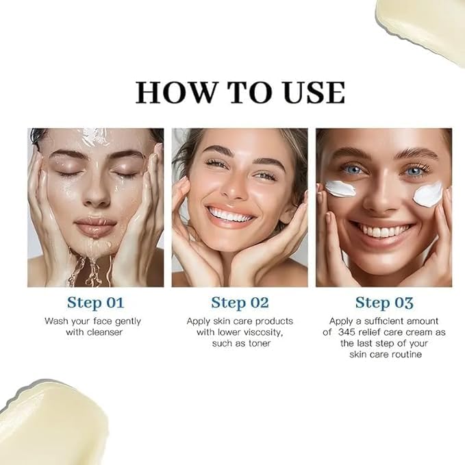 Image of Dr.Althea 345 Relief Cream Face Moisturizer Korean Intensive Repair and Soothing Acne, Oily, Sensitive Skin Cream with Niacinamide, Panthenol for All Skin Types, 50ml