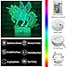 Easuntec Unicorn Night Lights for Kids with Remote & Smart Touch - 7 Colors + 16 Colors Changing, Dimmable Unicorn Toys for 1-8 Year Old Girls