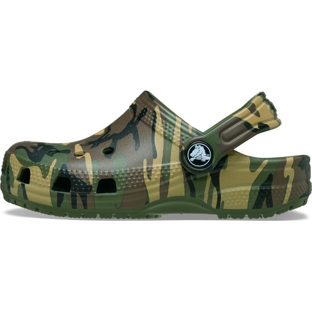 Crocs Classic Camouflage Clog T ZoccoliUnisex - Bambini e Ragazzi