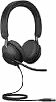 クローバーJabra Evolve2 40 USB-A 有線ヘッドセット Amazon.com: Jabra Evolve2 40 MS Wired Headphones, USB-A