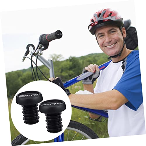 BESPORTBLE 1 Par Plugue De Guidão De Bicicleta Barra Mtb Plugues De Barra De Guidão Boné De Guidão D