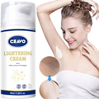 Skin Lightening Cream For Dark Underarm, Knees, Elbows, Inner Thigh, Bikini Line, Armpit Area Skin Bleaching cream,Permanent Skin Whitening No Rebound, Dark Spot Remover Lighten Body Black Skin Designed by USA