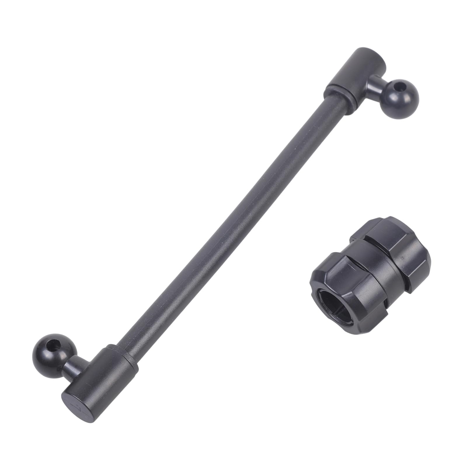Ljmyy Ergonomic 17mm Ball Head Extension Arm For Dashboard Car Vent Phone Mounts Adjustable Angled Flexible Mounting
