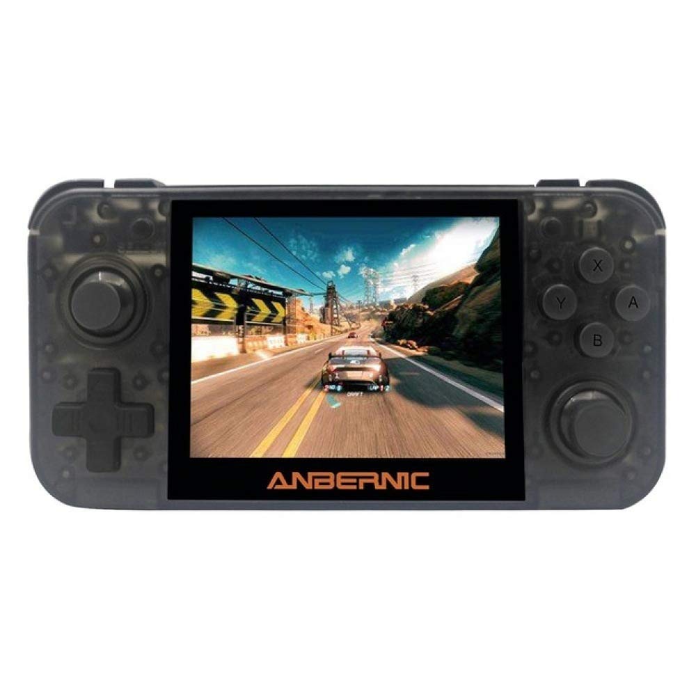 Nuova Console di Gioco retrò RG350 Console di Gioco Portatile per Videogiochi Mini 64 Bit 3,5 Pollici Schermo IPS 16G + 32G TF Console di Gioco