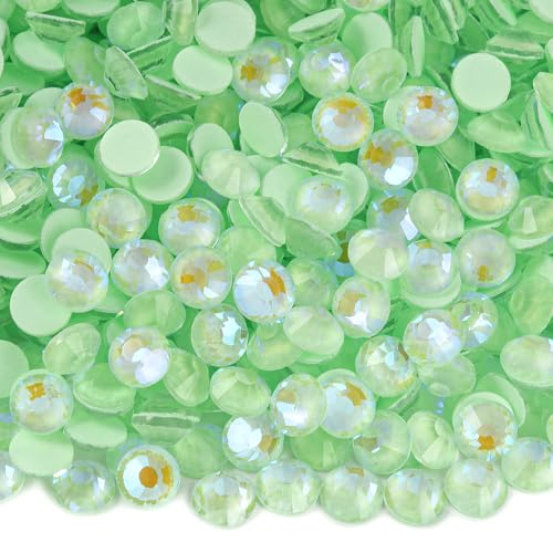 Blinginbox Flatback Rhinestone Mac. Mint AB Luminous 2mm SS6 1440pcs