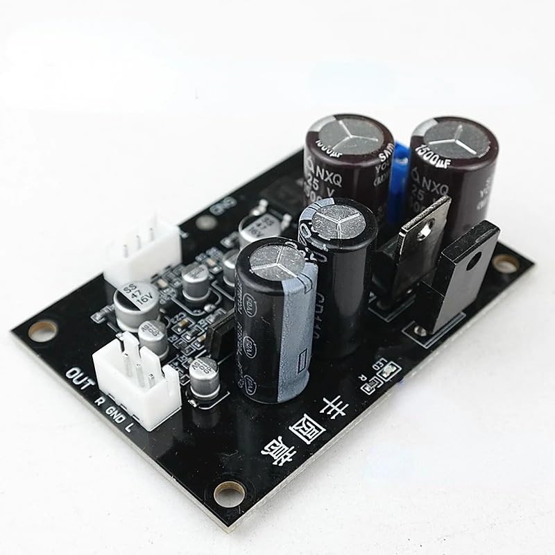 For Vinile Phono Scheda Preamplificatore MM MC Phono Amplificatore Testa del Fonografo Ingrandimento Preamplificatore Giradischi in Vinile(Zwart)