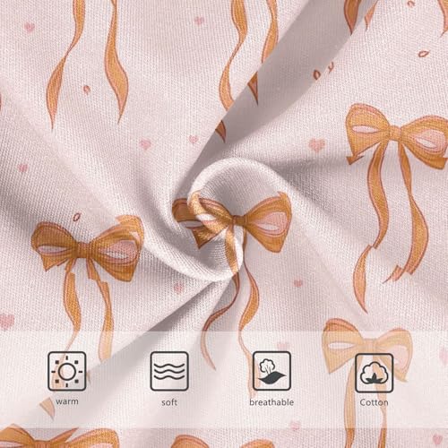 Dussdil Girls Underwear Bow Girl Panty Briefs Toddler Cotton Panties Training Undies Soft Pants3