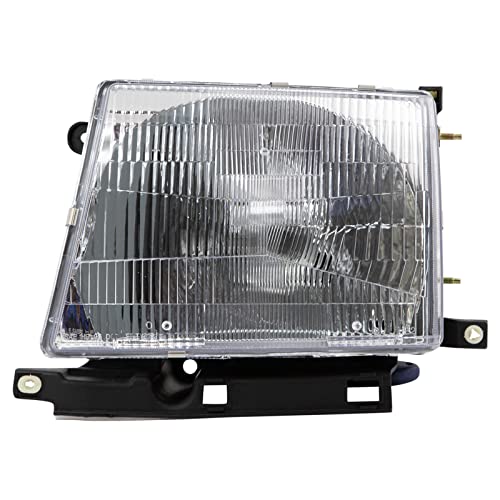 Image of TRQ Driver and Passenger Side Headlight Assembly Set Compatible with 1998-2000 Toyota Tacoma 1997 Toyota Tacoma Rear Wheel Drive