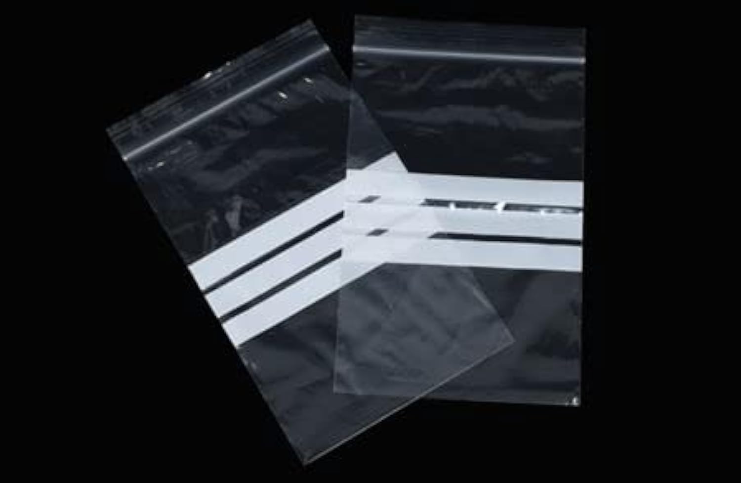 100 Grip Seal Bags Write ON Panels | Reusable Strong Zip Lock | Clear Resealable Plastic Bags Polythene Packaging for Food Storage, Jewellery, Write On Resealable Bags Sterling Bargains (3.5" x 4.5")