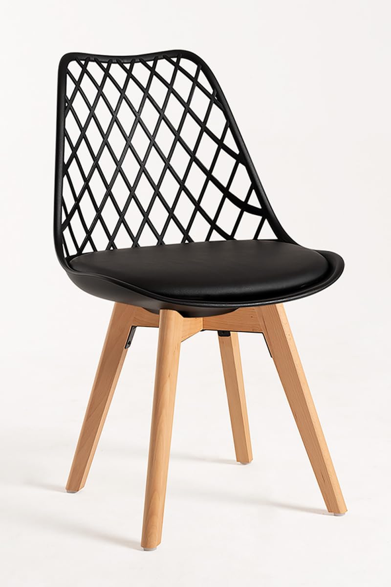Regalos Miguel - Packs Sillas Comedor - Pack 4 Sillas Mima - Negro