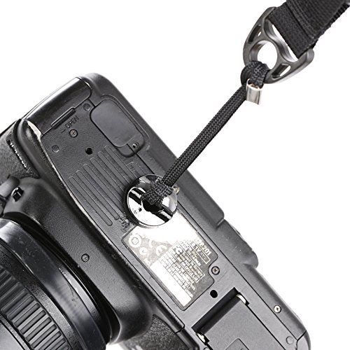 Movo Photo Ns-6 Neoprene Camera Wrist Strap With Quick-Action Release Clip (Attaches Securely Via Tripod Mount) - For Canon Eos, Nikon, Sony, Olympus, Pentax And Panasonic Dslr And Mirrorless Cameras #TOP3