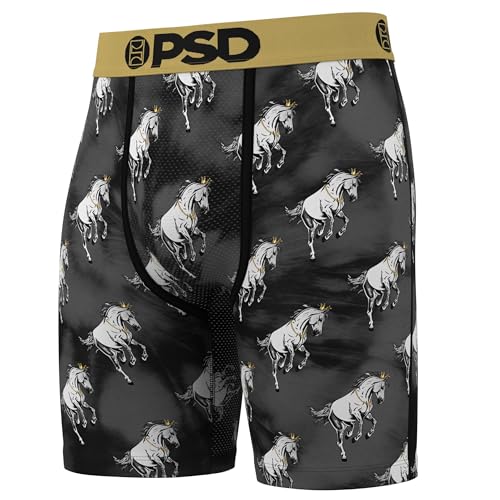 PSD Men's Western Print Boxer Briefs - 7 Inch Inseam Breathable and Supportive Men's Underwear4