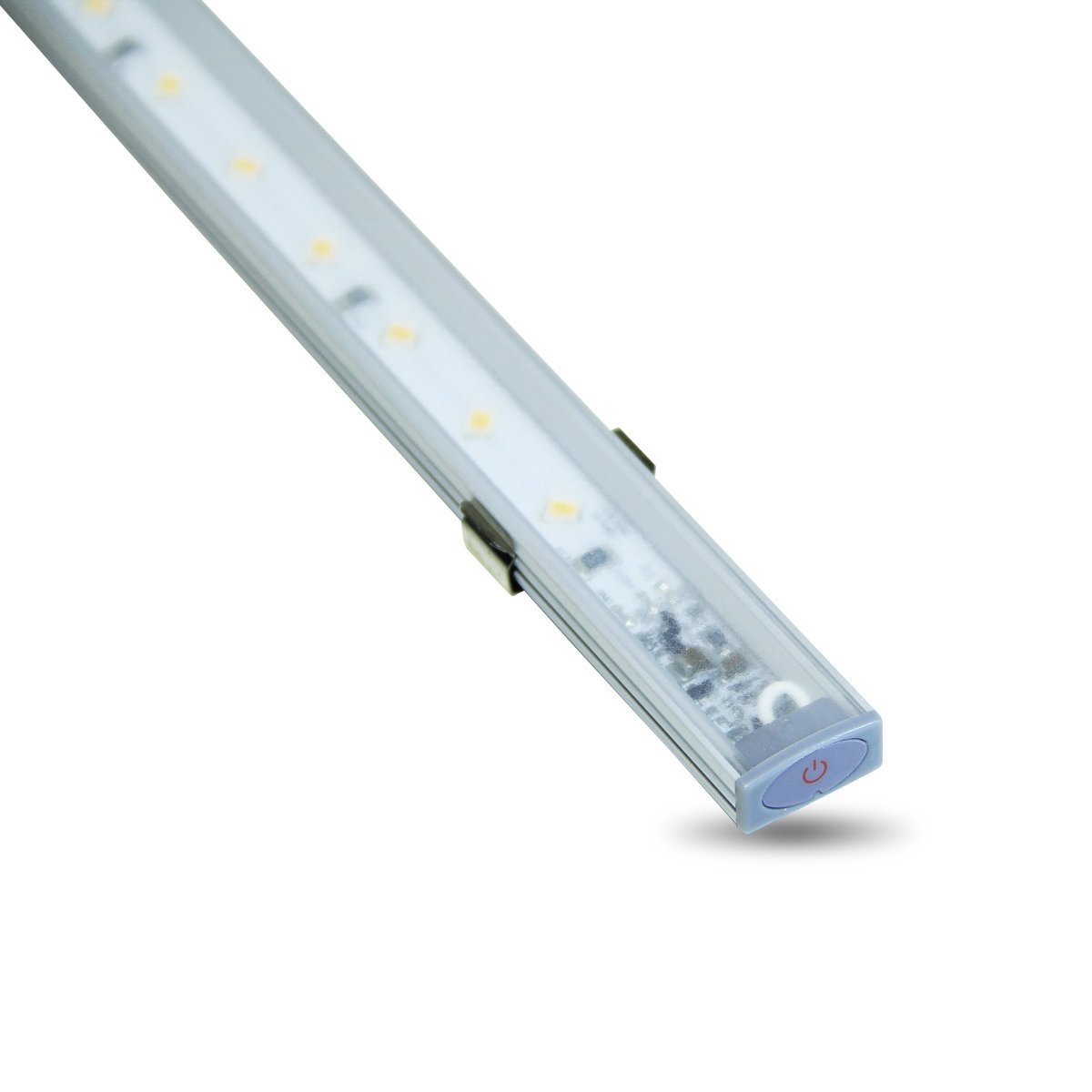 LIGHTEU 2x Luce Lineare 60 cm LED 12V 8W Antiriflesso Smerigliato per Barca Yacht Camper