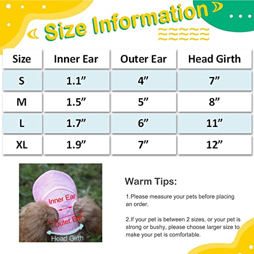 Hdkuw MAJXPP220802006DB_M Dog Hat With Ear Holes, Dog Baseball Outdoor Cap, Adjustable Summer Travel Sport Hat For Small Medium Dogs Denim Blue M thumb #2