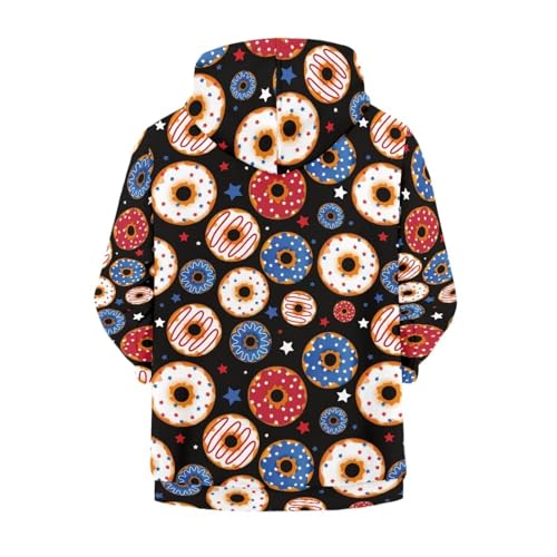 Hawapod Zip Up Hoodie Casual Long Sleeve Loose Outerwear Pockets Sweatshirt For Boys Girls 6-16 Years2