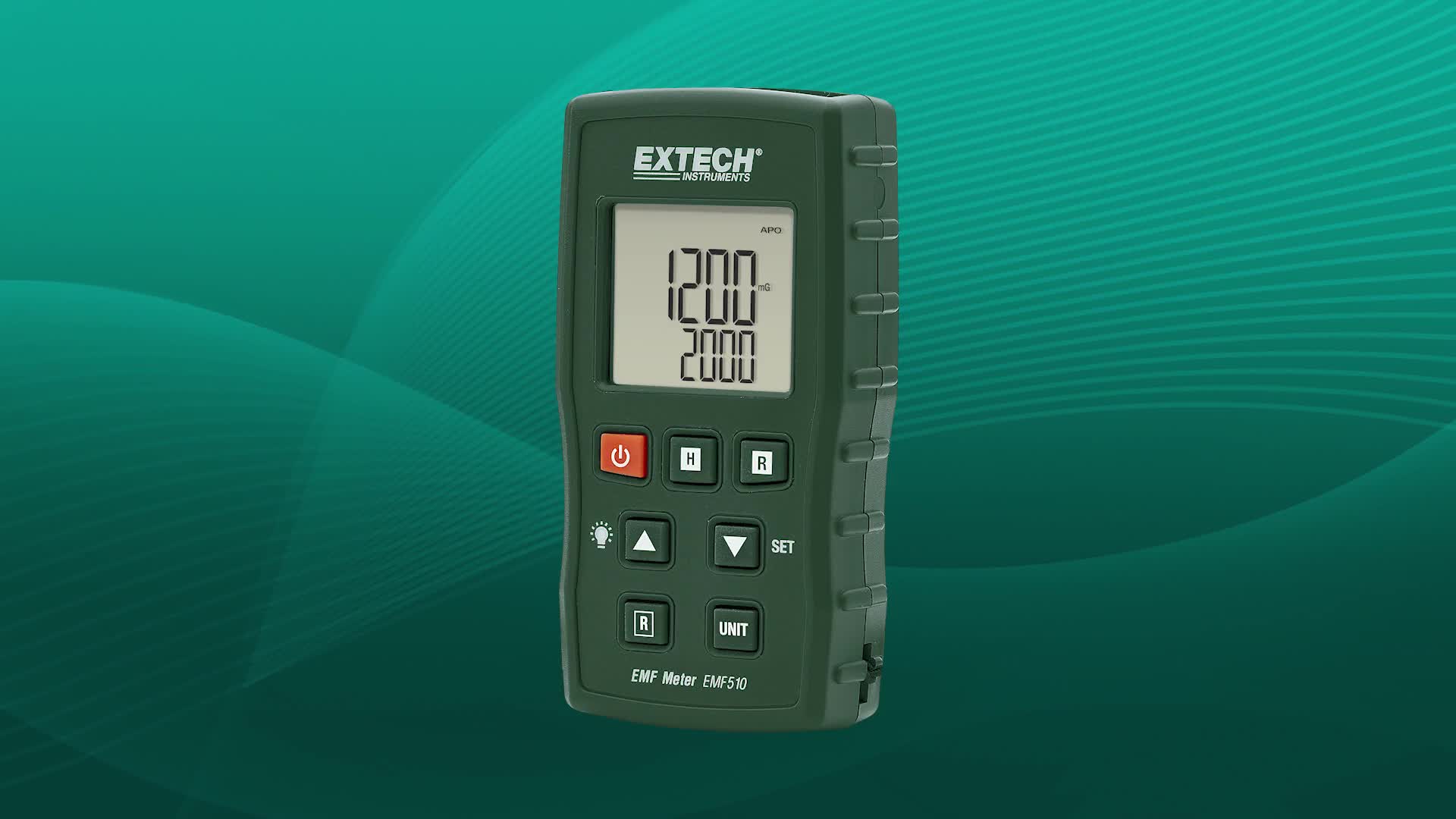 Medidor Extech EMF510 EMF/ELF de Campos Electromagnéticos miniatura 3