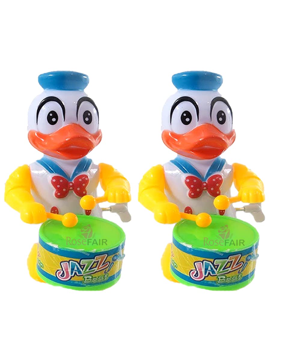 ROSEFAIR Key-Operated Cute Drummer Toy for Toddler Kids Gift Birthday Return Gift Drumming and Dancing Action for Kids (DUCK-PACK-02) (B0BGM5ZDH1) Amazon Price History, Amazon Price Tracker