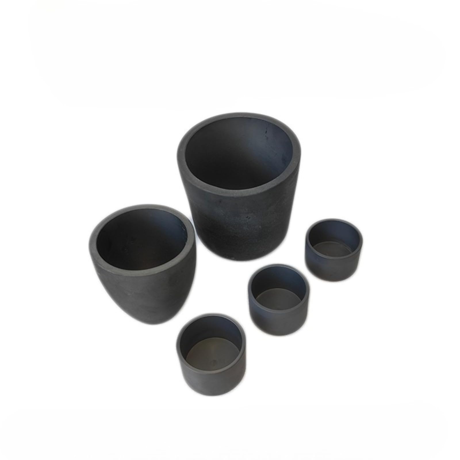 Crisol de carburo de silicio, artículos de horno de laboratorio de cerámica a temperatura de 1650 °C | Calefacción y procesamiento de materiales en laboratorios y hornos industriales.(50x50mm Sintered)