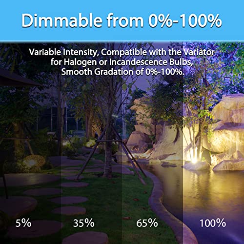 Luxvista R7S 118mm 300W Halogen Lamp Pencil Bulb Dimmable Warm White 2800K AC220-240V 5900lm J118 Linear Halogen Spotlight for Landscape Lighting, Security, 5-Pack - Image 3