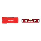 Stud Finder, 3/4-Inch Depth (CMHT77633) + CRAFTSMAN Torpedo Level, 9-Inch (CMHT82390)