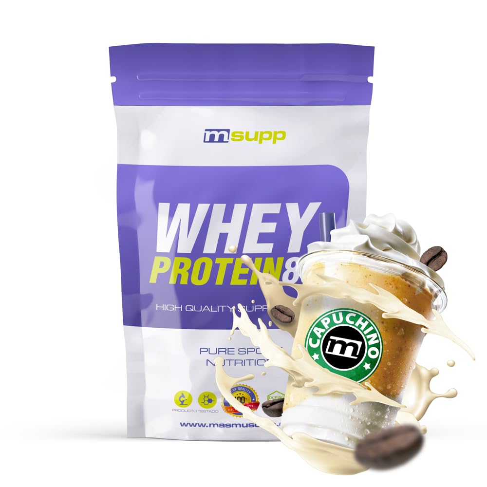 MASmusculo - Whey Protein80-500 g - Choco Surprise - Suplemento Deportivo Puro de Calidad - Proteína Whey - Con Lacprodan de Arla y Suero de Leche - Ayuda a Aumentar la Masa Muscular — view 29