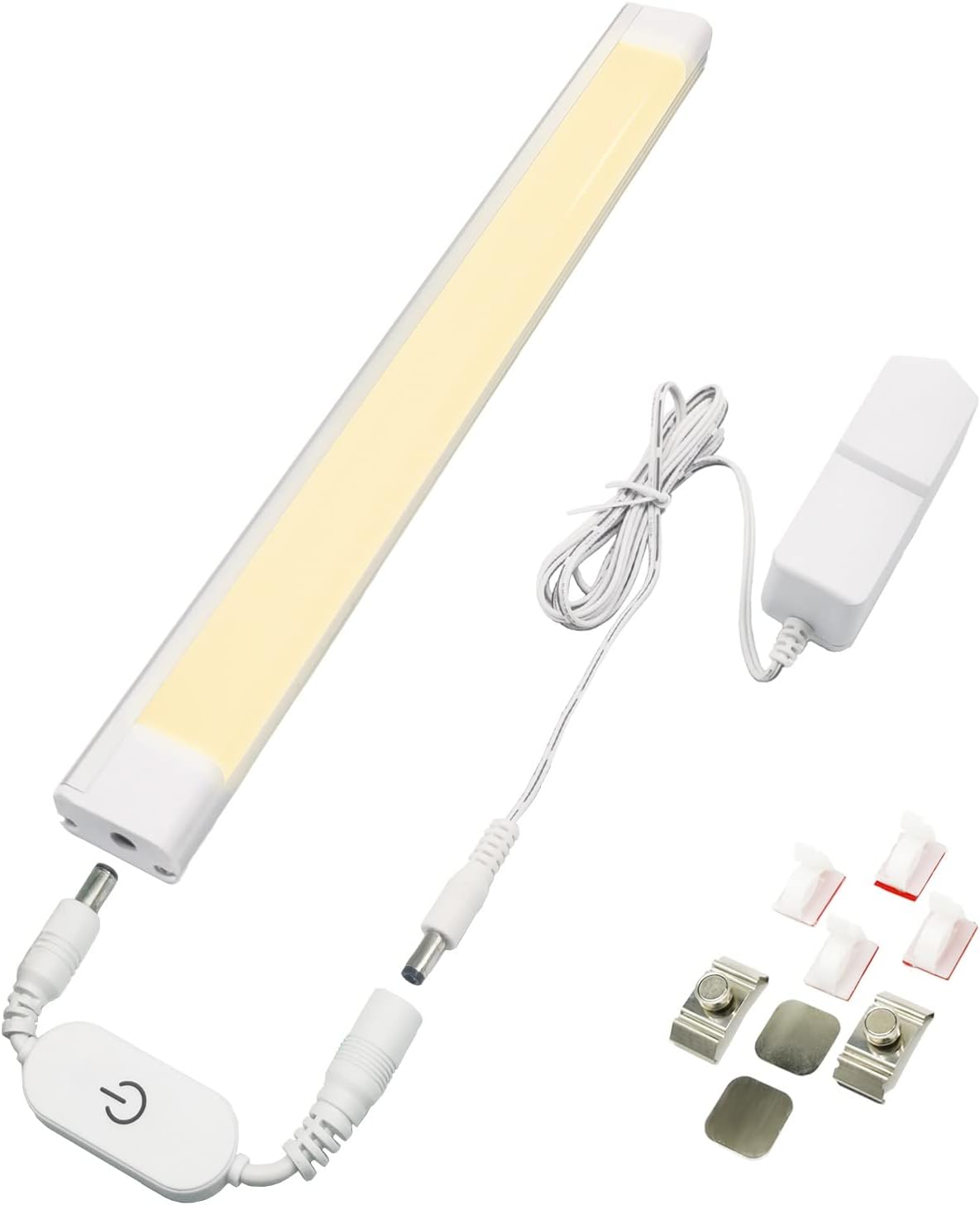 Plug in Under Lights, 12 Inch Dimmable Closet Lighting, Under