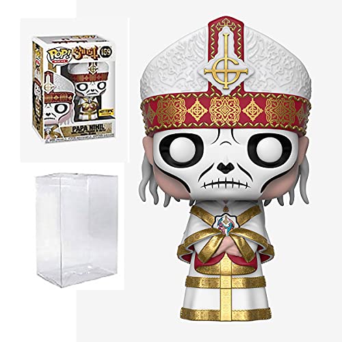 Ghost Pop! Rocks Papa Nihil Vinyl Figure #169 Hot Topic Exclusive - (Bundled with Compatible Ecotek Pop Box Protector)