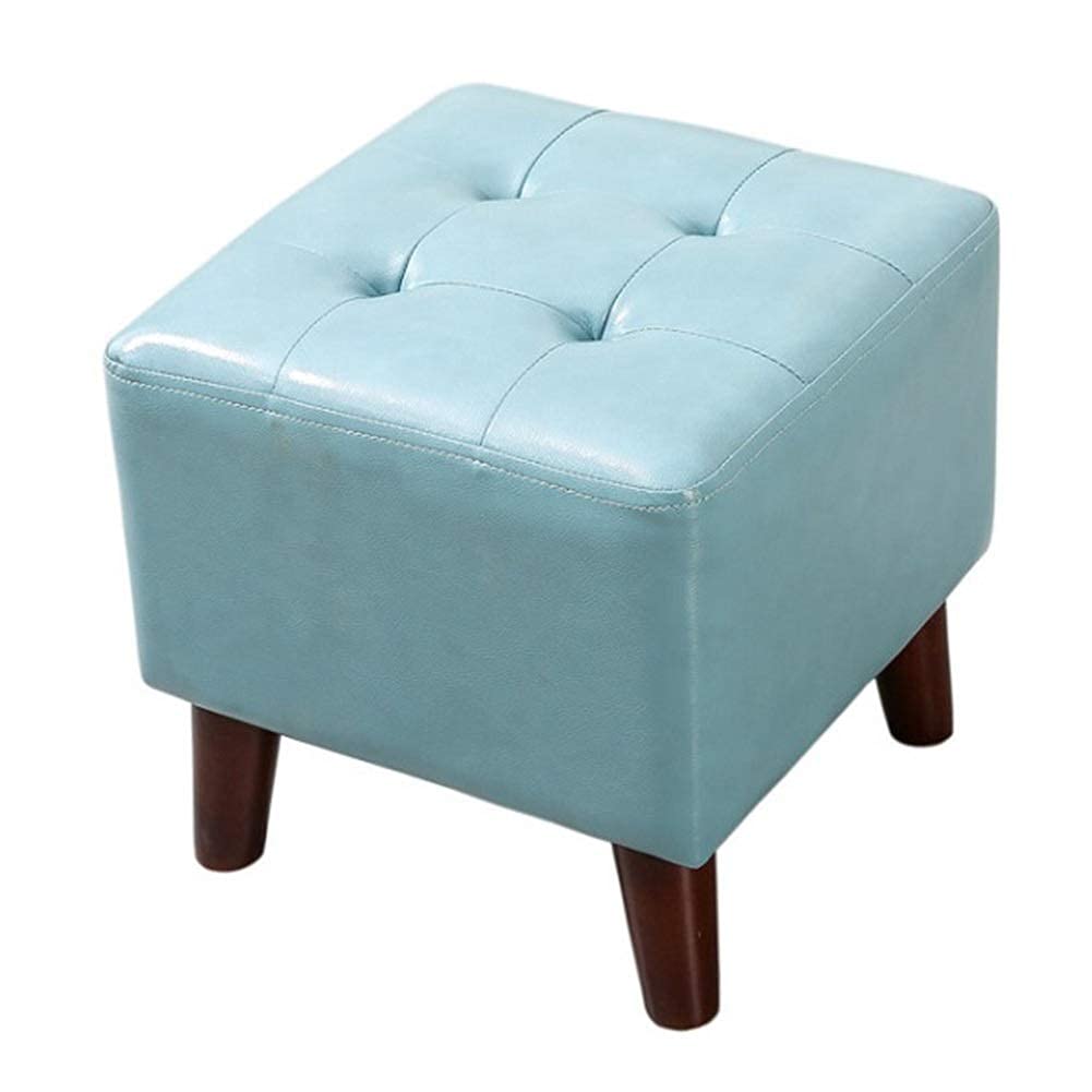 Poufs et repose-pieds en bois et assise éponge pour maison