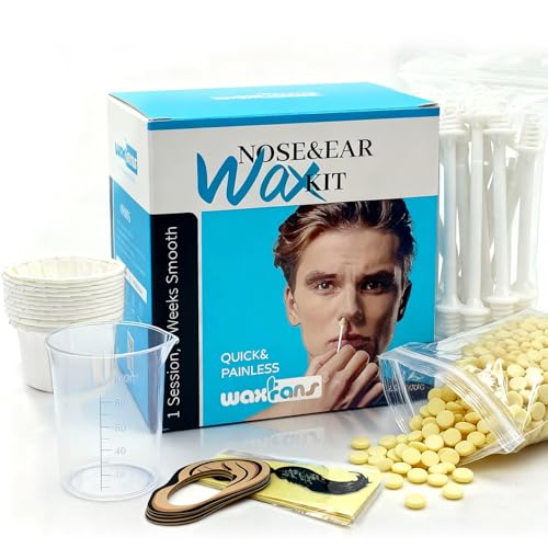 Waxfans Nose and Ear Hair Removal Kit for Men and...