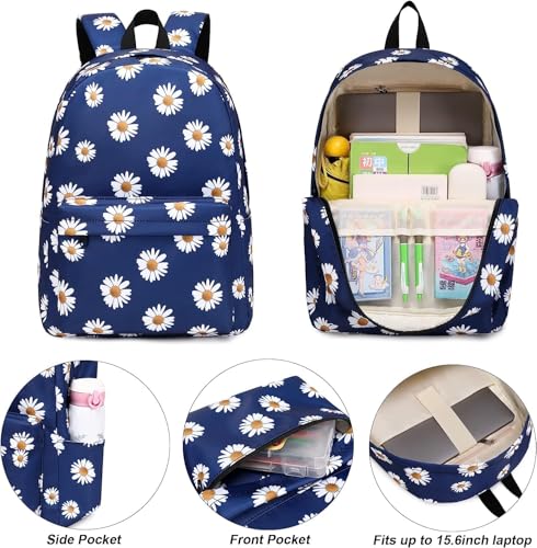 Image of ShopyVid 17-In School Bag for Girls with Lunch bag /school bag for girls 10 years /school bag for girls kids for 5-7 year
