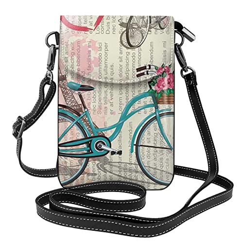 Petit sac à bandoulière téléphone motif pastèque taille unique et léger