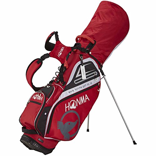 Honma Golf Japan CB-1811 Men's Lightweight Stand Caddy Bag (Red) 2018 Model　本間ゴルフ ホンマ