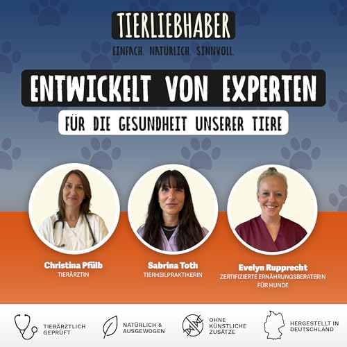 TIERLIEBHABER – Hundefutter Nass 400g Probierpaket à 8 Sorten – Von Tierärzten entwickelt – Nassfutter Hund mit 91% Fleischanteil – Dog Food als Hundenassfutter 400g Dosen