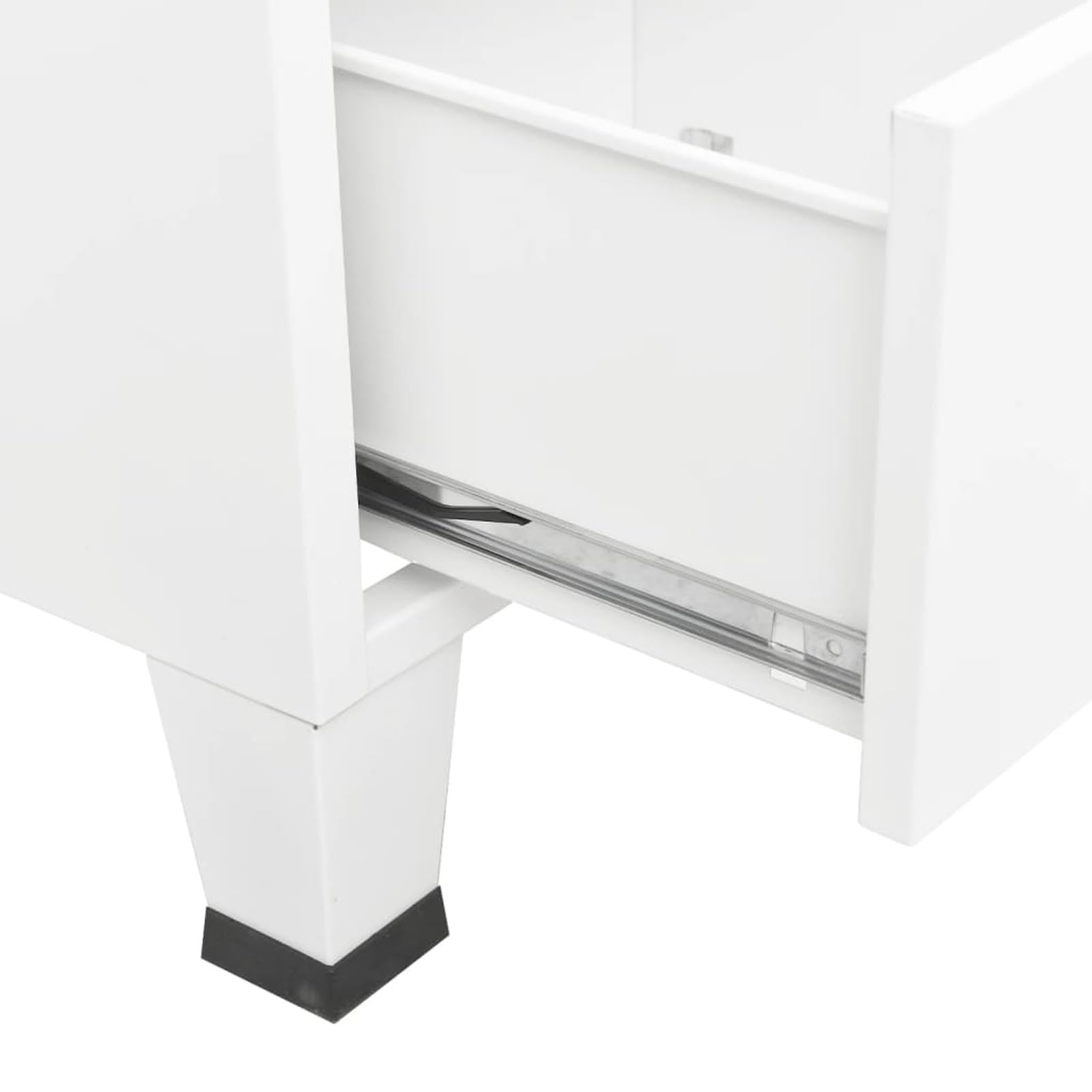 Armadio Industriale Bianco 67x35x107 cm in Acciaio,Mobili,Armadietti e portaoggetti,Armadi(SPU:339611)