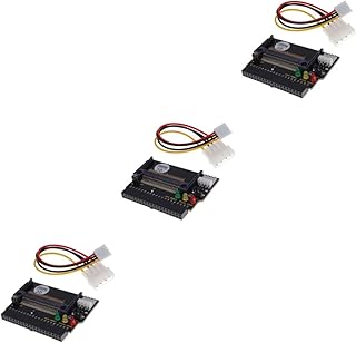 Mikikit 3pcs Ring Plug in Mount for floodlight cam IDE to CF Compact Flash Adapter Hard Disk Female