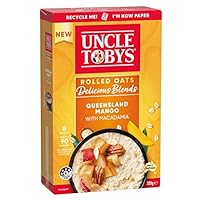 Uncle Tobys Oats Delicious Blends Porridge Mango & Macadamia 320g