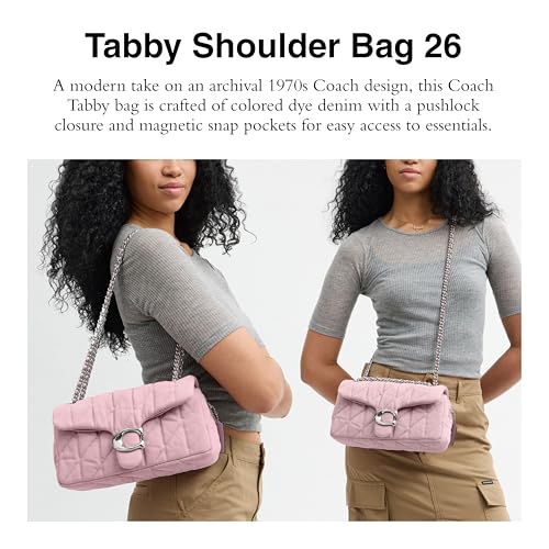 Image of Coach Women's Quilted Tabby Shoulder Bag 26 | Quilted