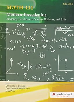 Spiral-bound Modern Precalculus Math 111 Book